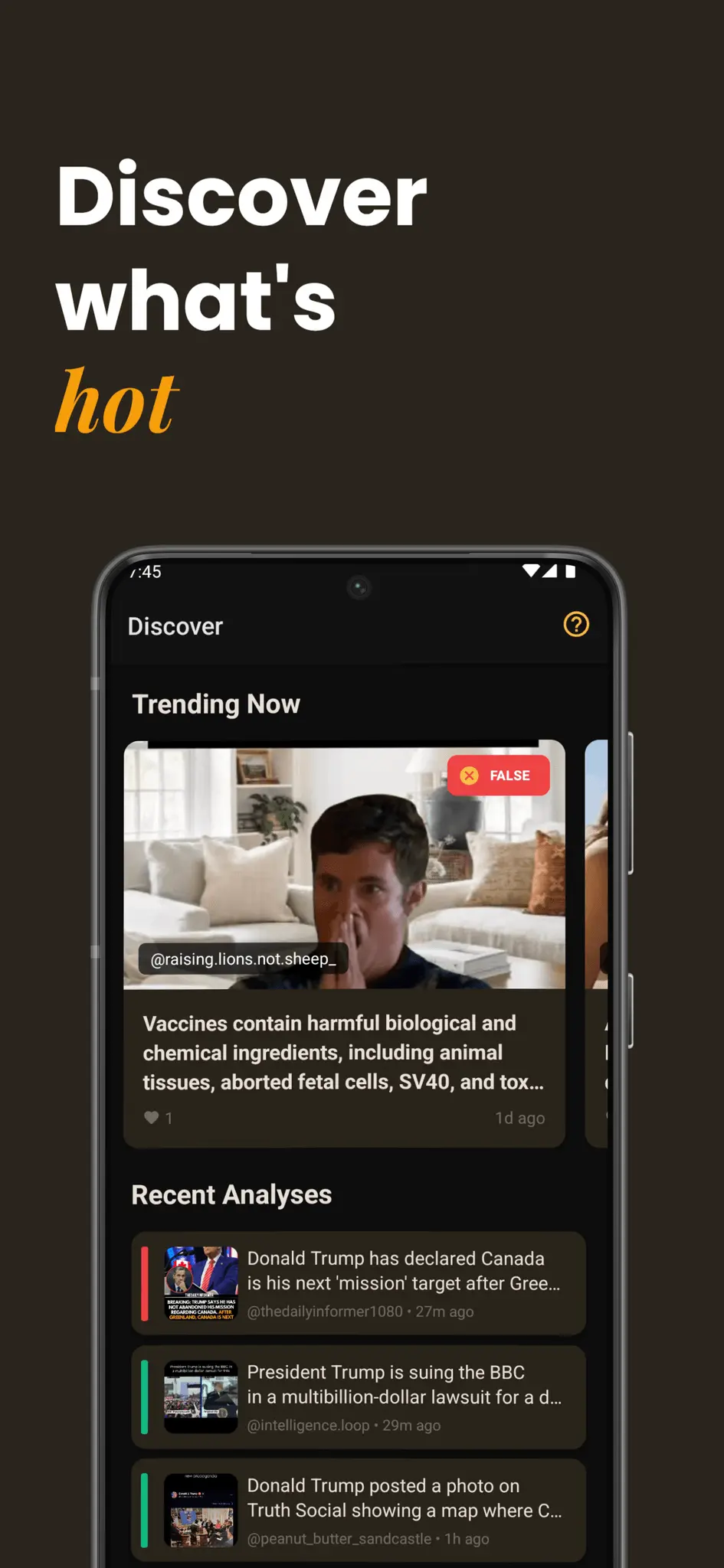 Screenshot 2 of ShortFact