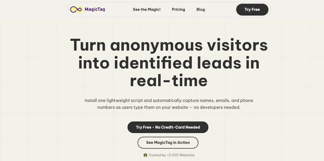 Screenshot 1 of MagicTag.ai