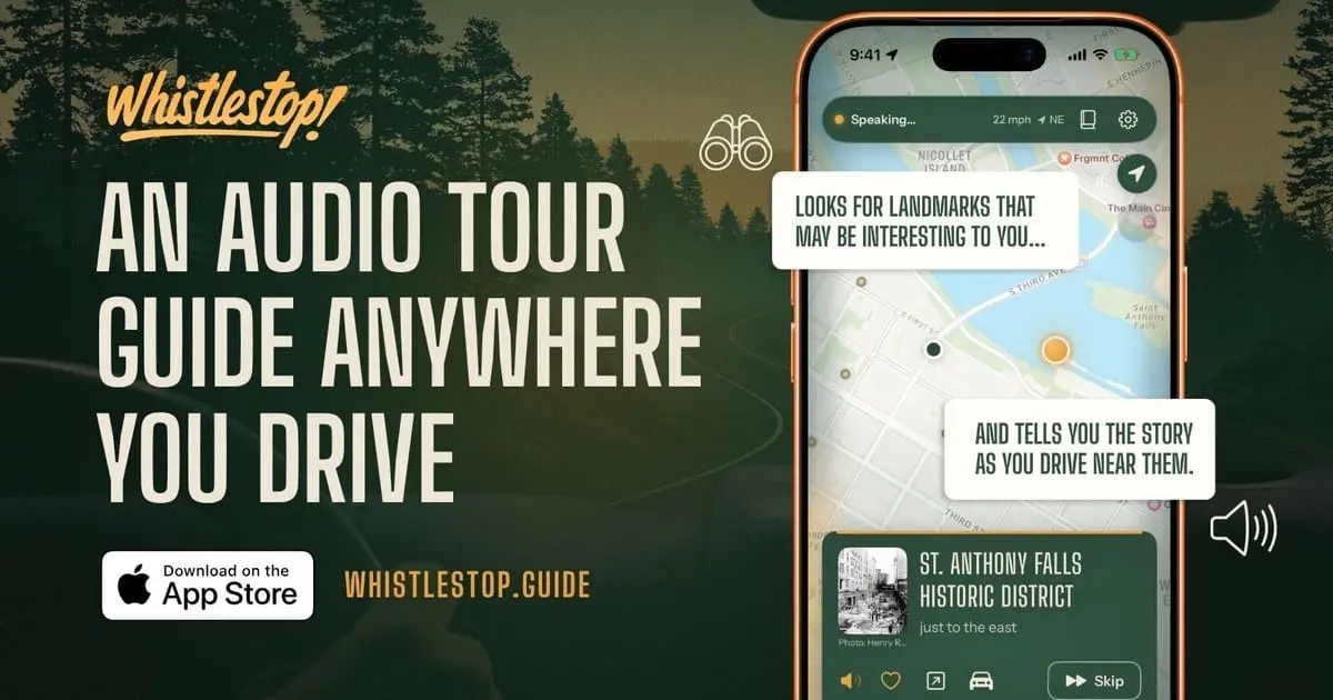 Screenshot 1 of Whistlestop! Audio Tour App
