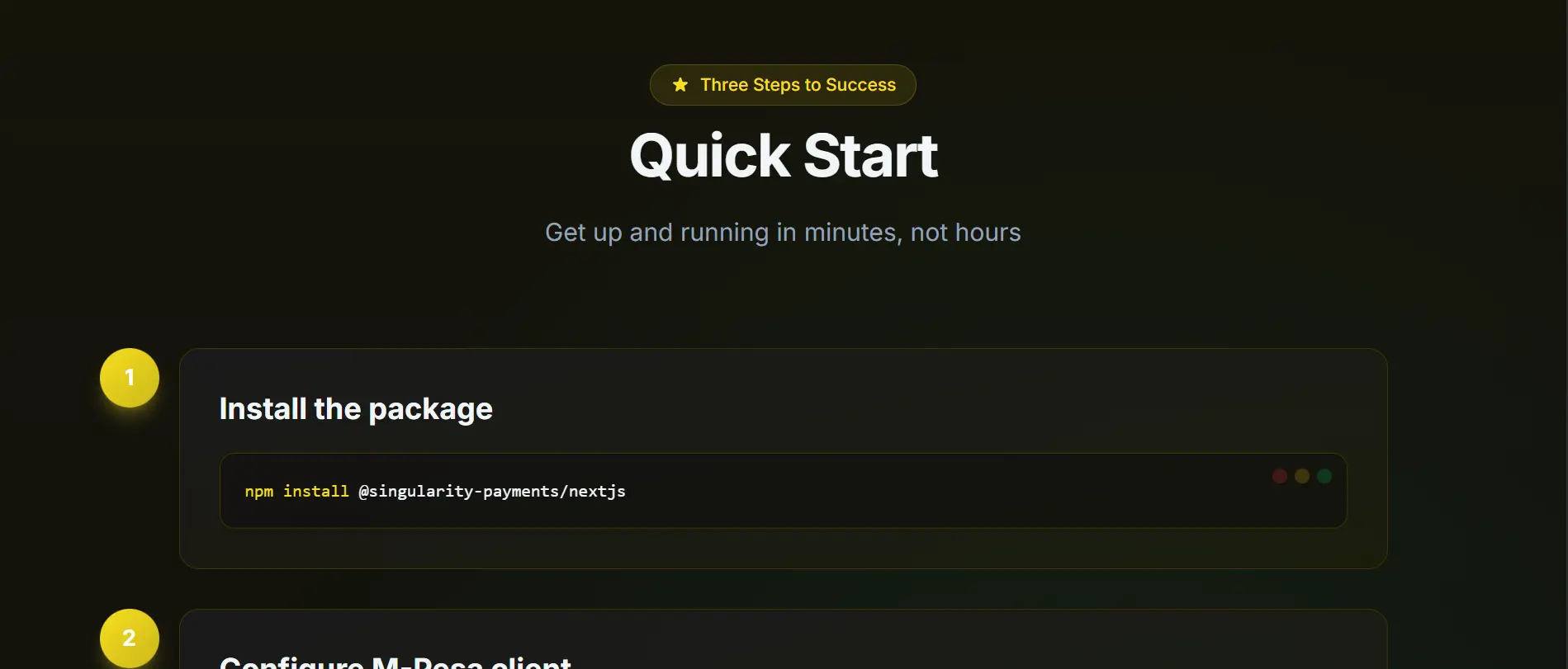Screenshot 2 of singularity payments