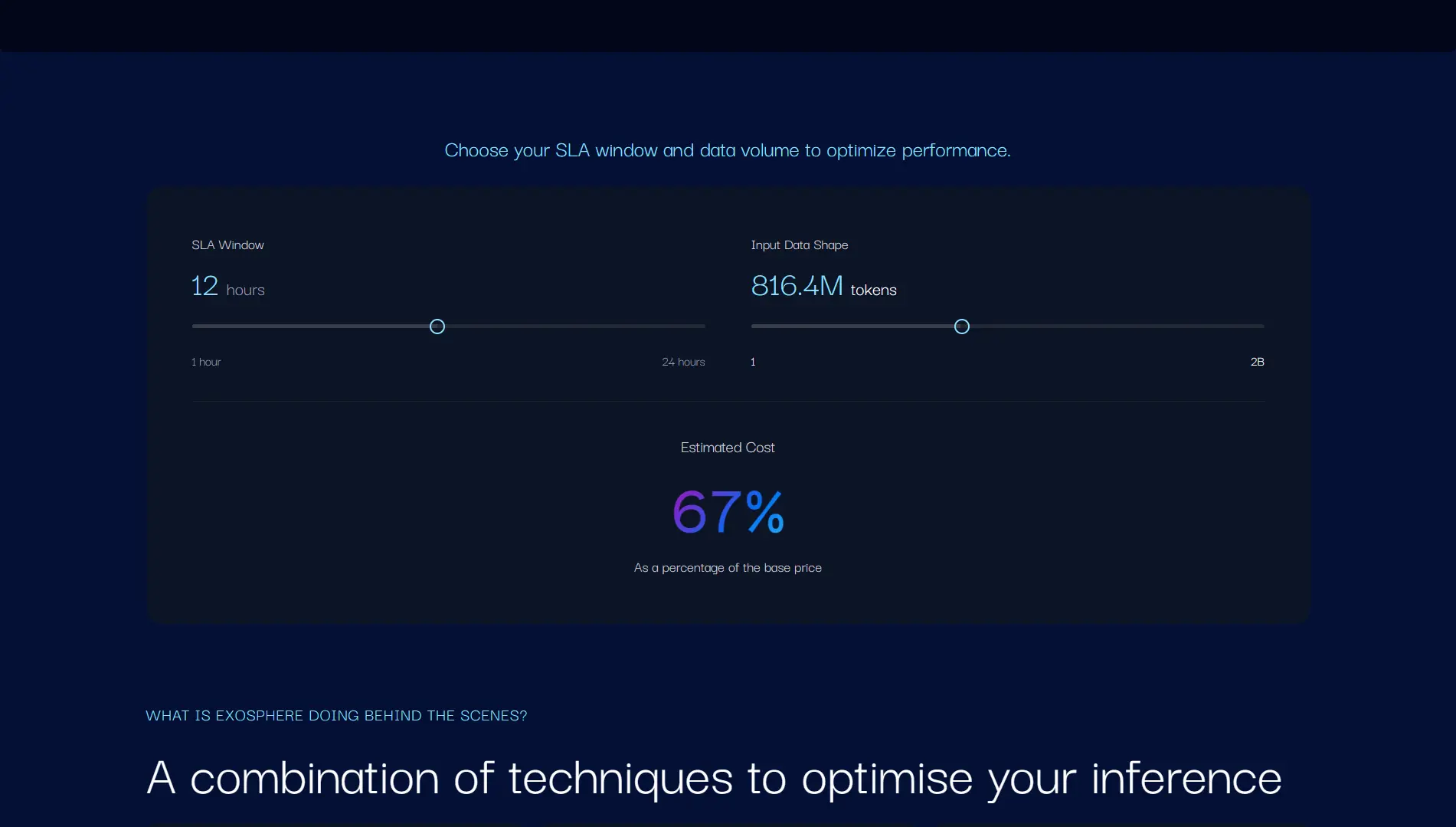 Screenshot 6 of Exosphere Flexible Inference API