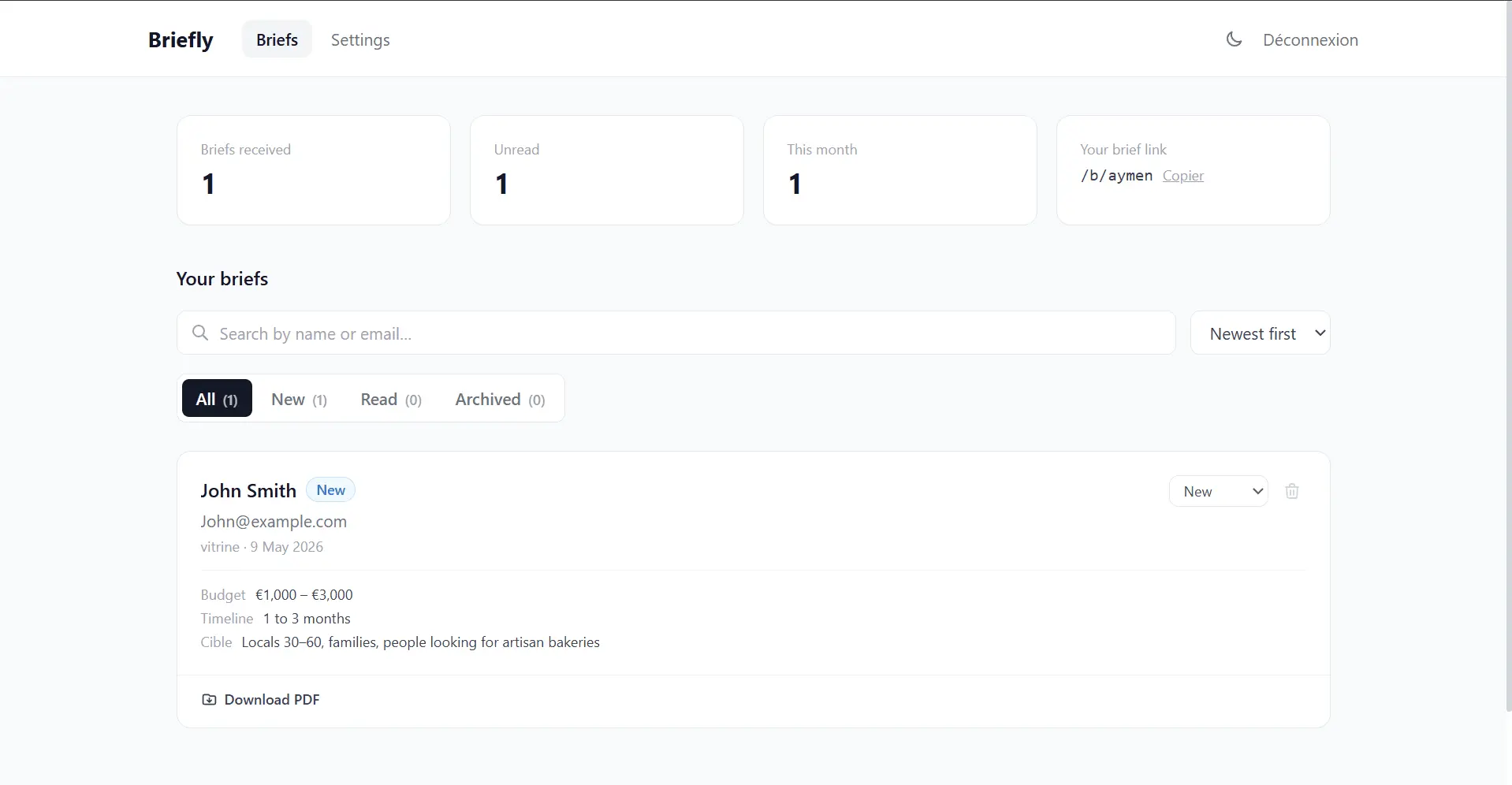 Screenshot 3 of Briefly