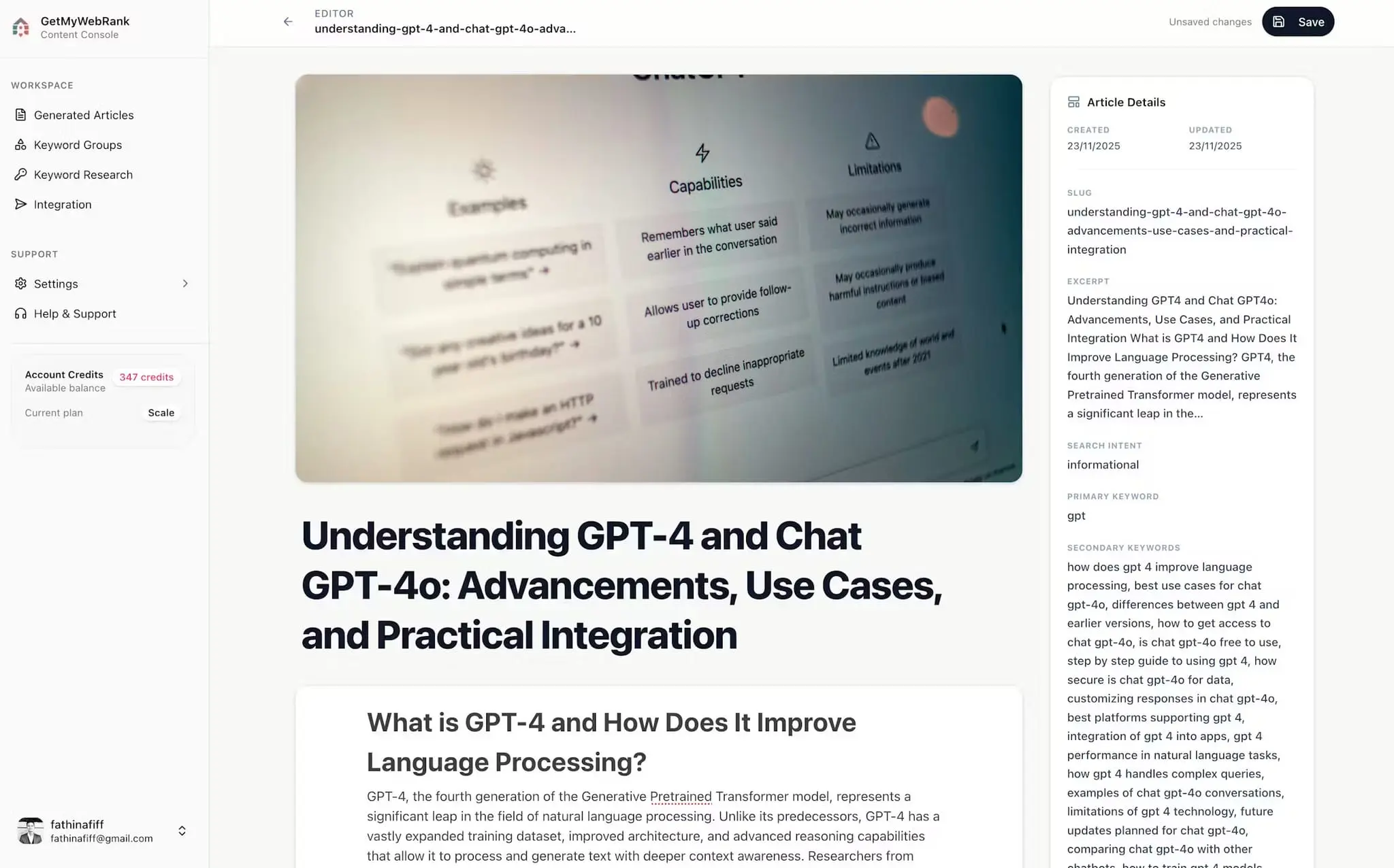 Screenshot 3 of GetMyWebRank