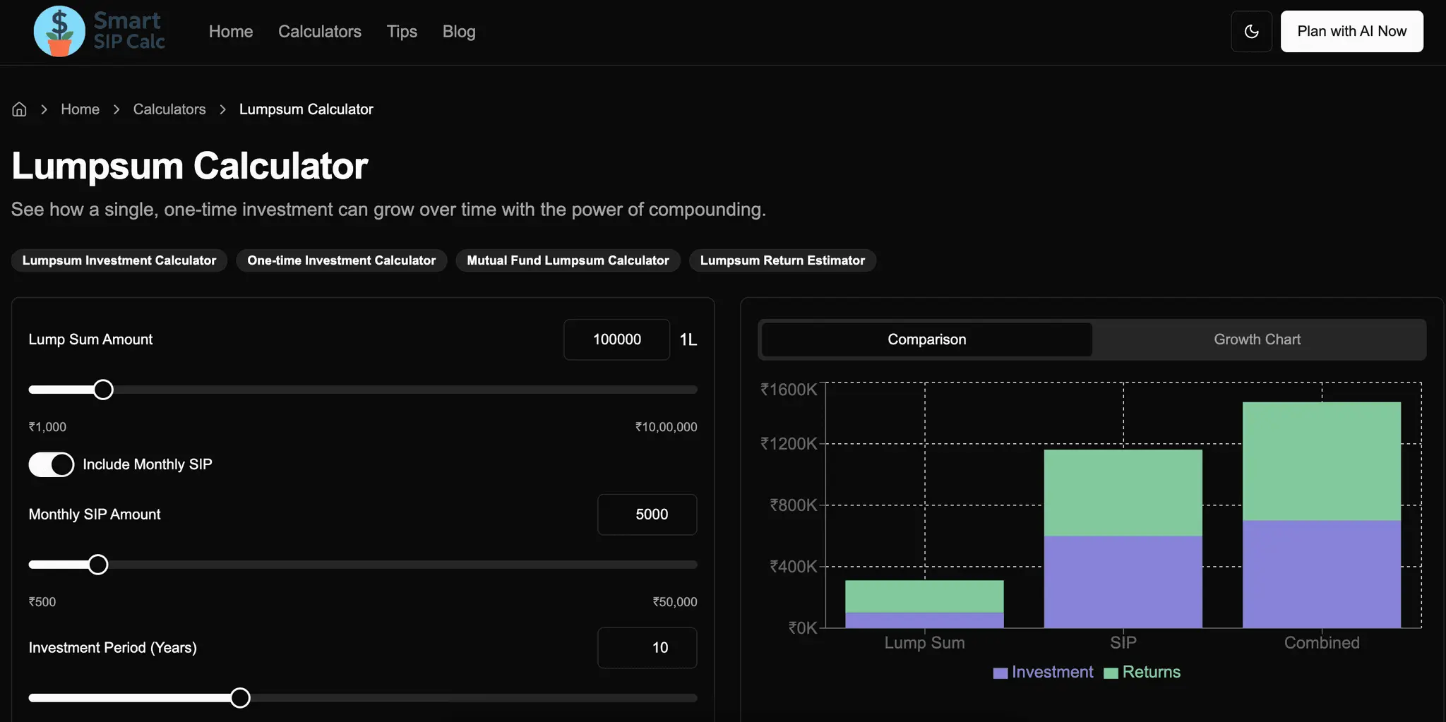 Screenshot 3 of SIP Calculator