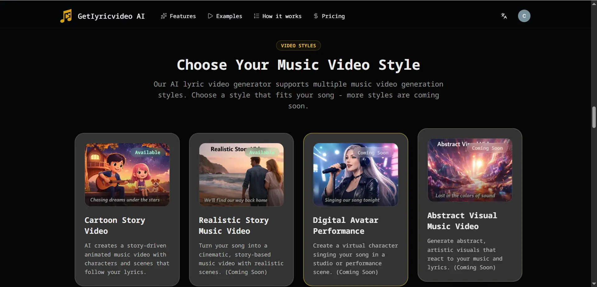 Screenshot 3 of GetLyricVideo AI