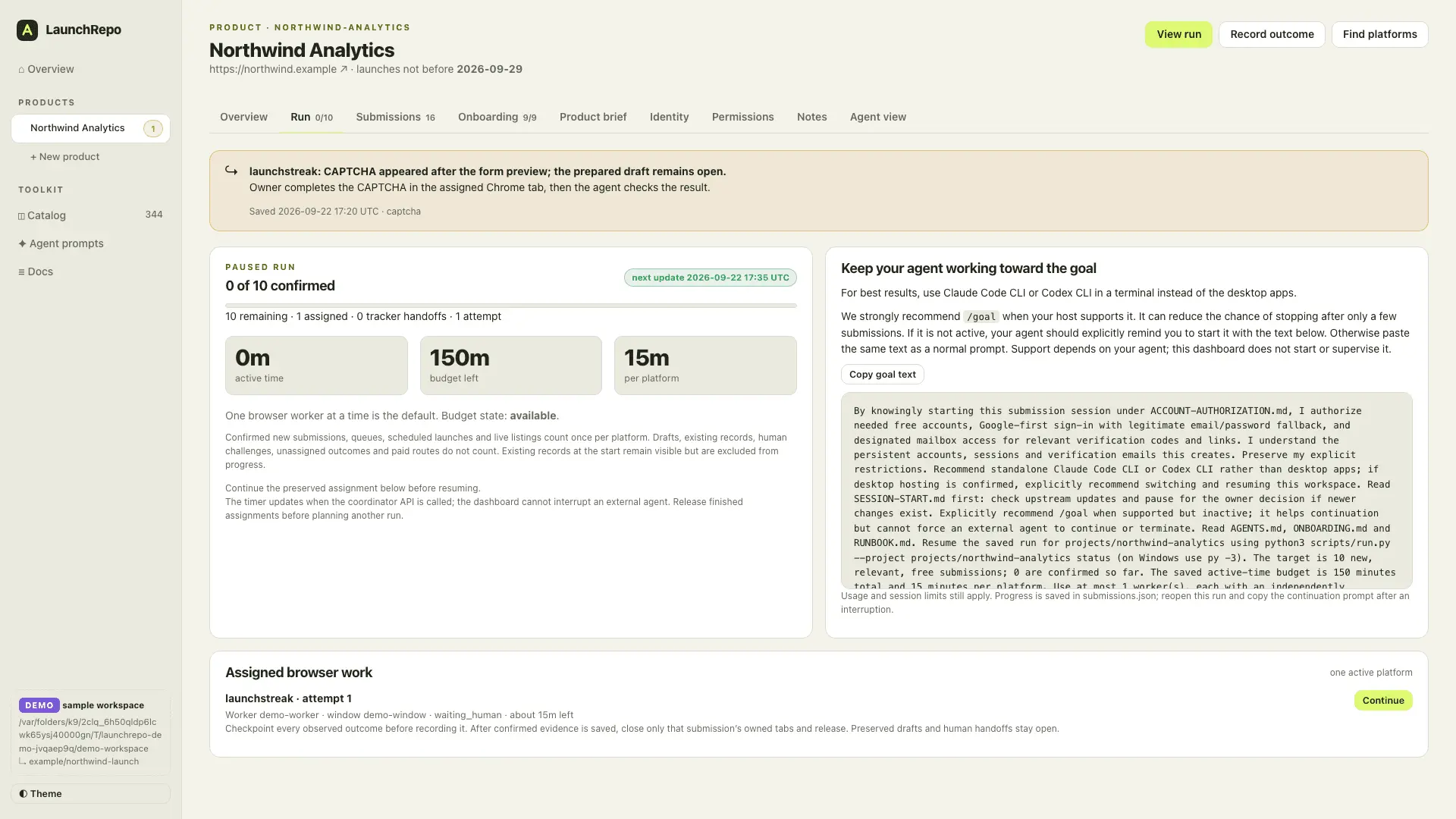 Screenshot 4 of LaunchRepo