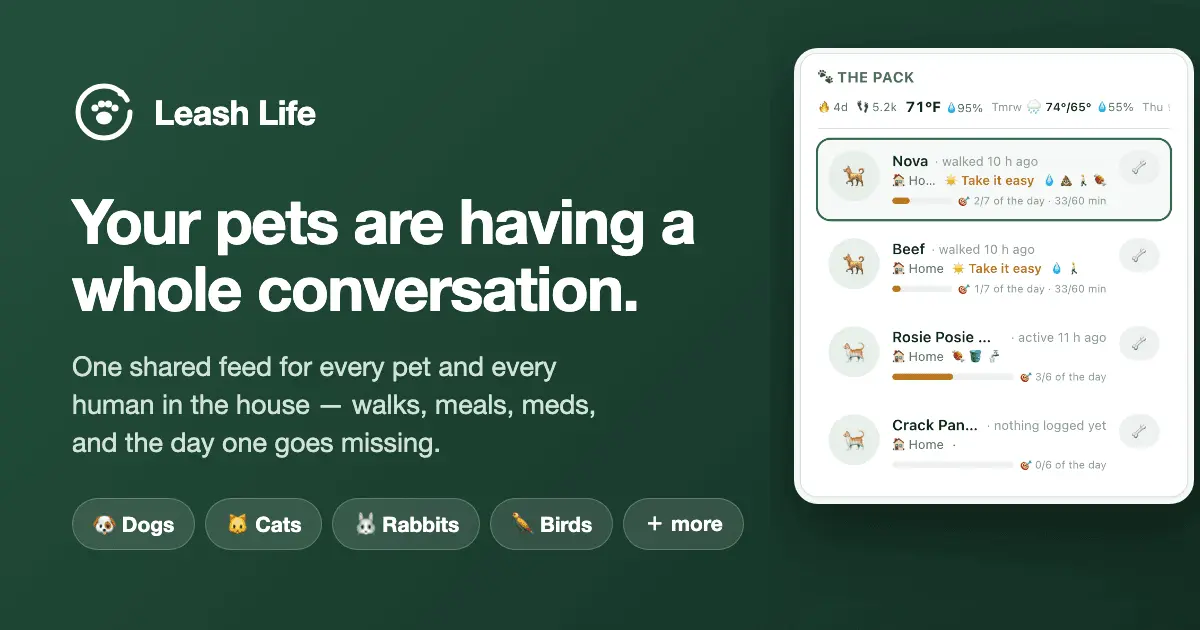 Screenshot 1 of Leash Life