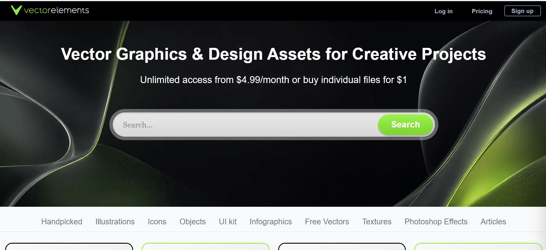 Screenshot 1 of Vectorelements