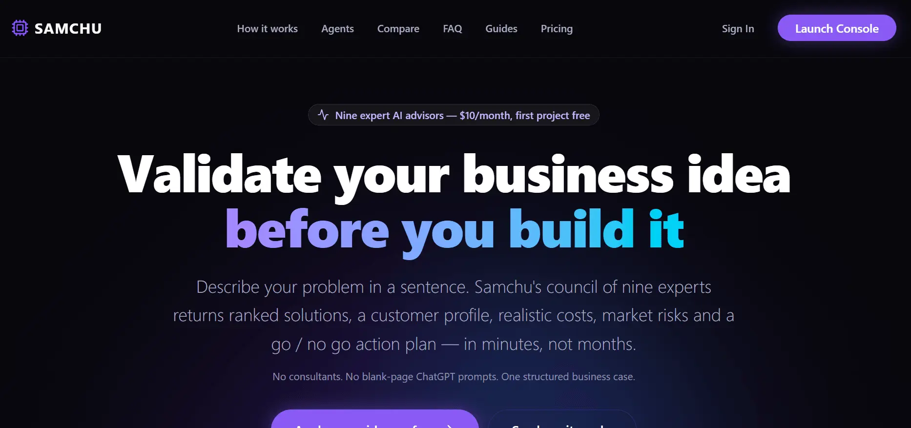 Screenshot 1 of SamchuAI 