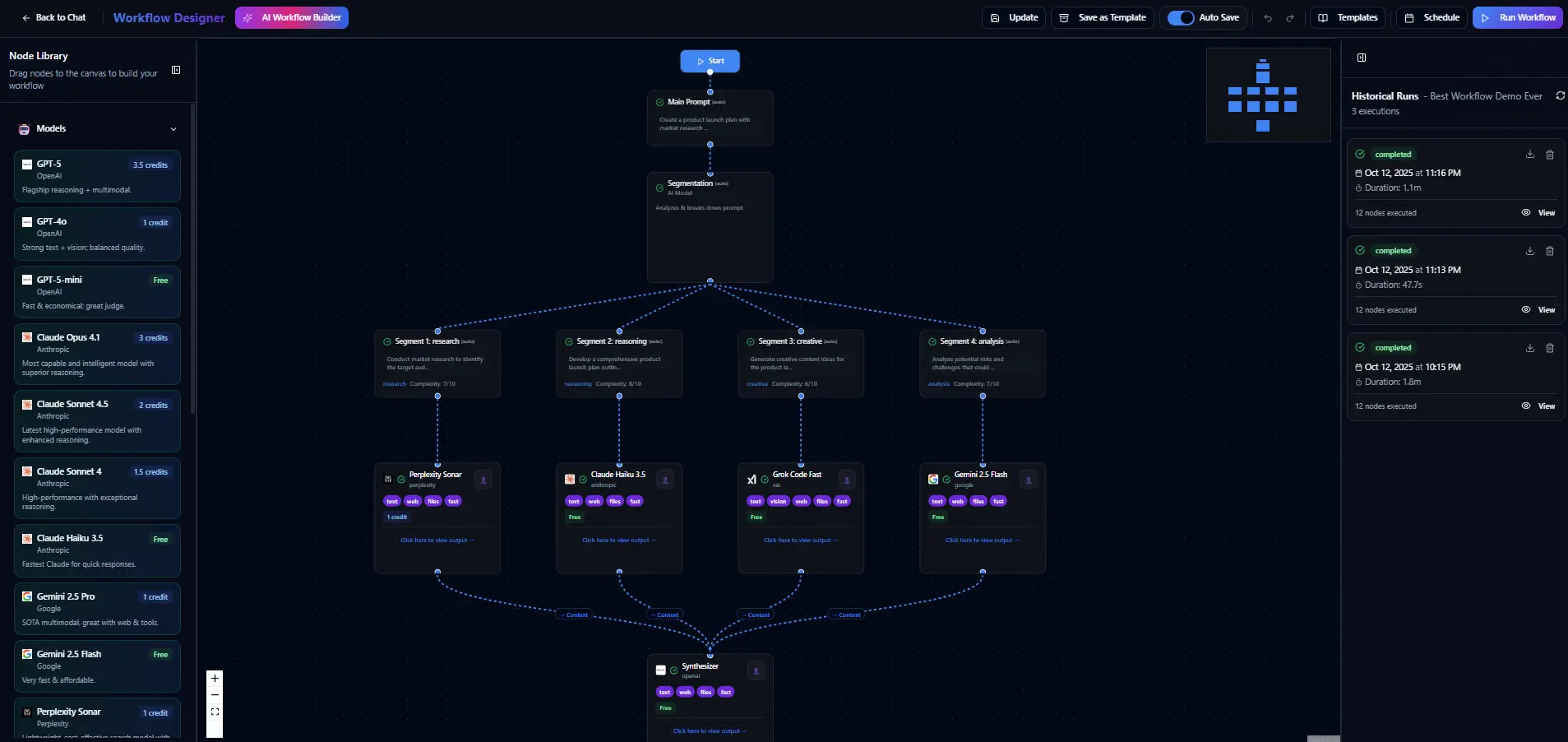 Screenshot 2 of LLM HUB - AI Pipeline Orchestration