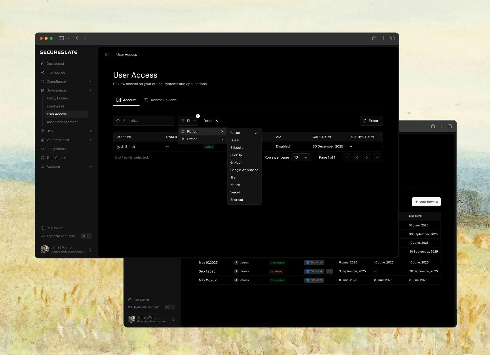 Screenshot 1 of SecureSlate