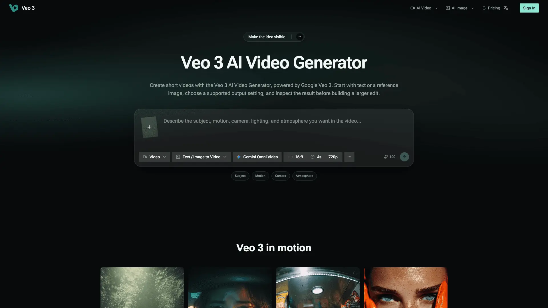 Screenshot 2 of Veo3