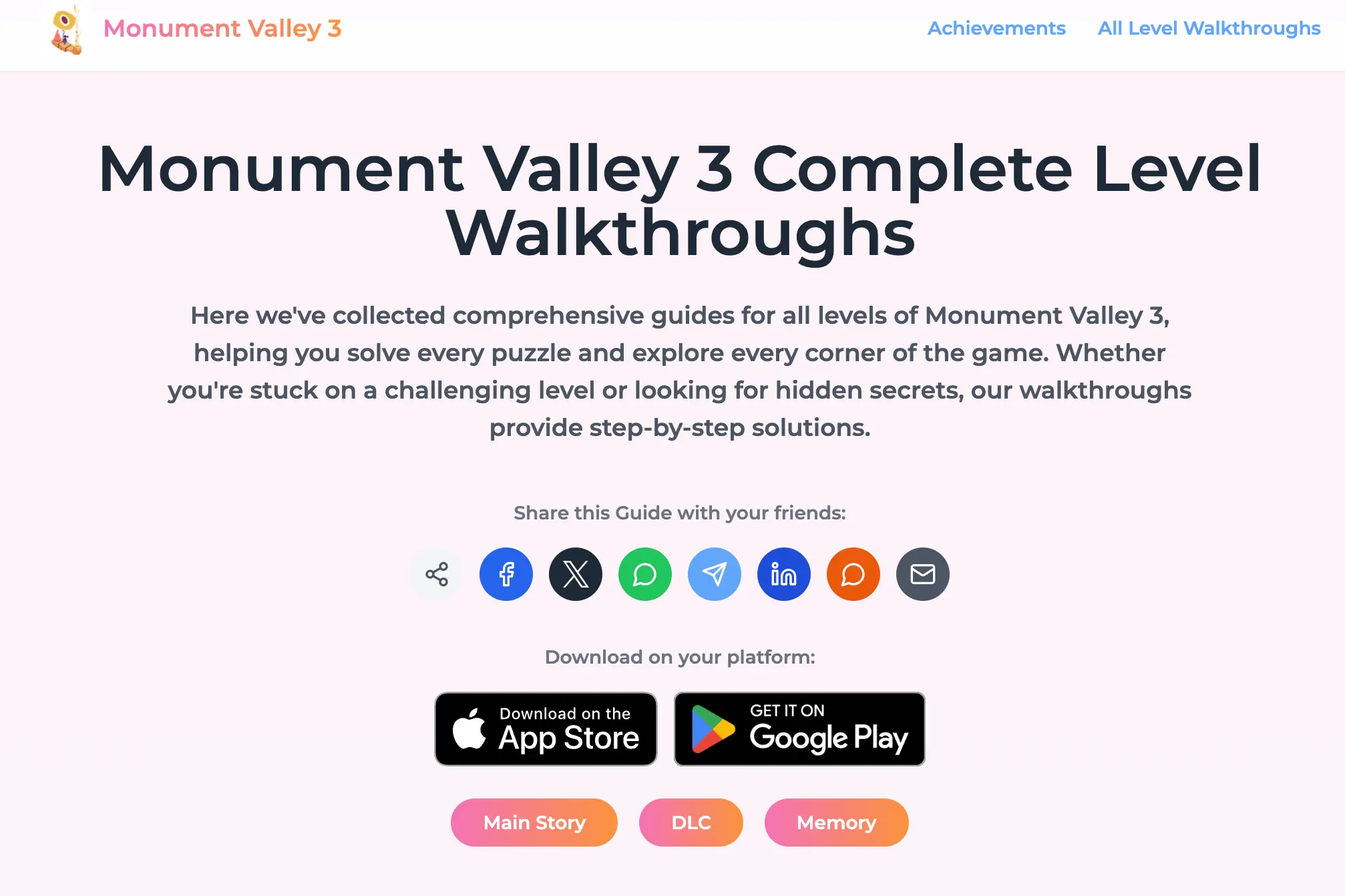 Screenshot 2 of Monument Valley 3 wiki