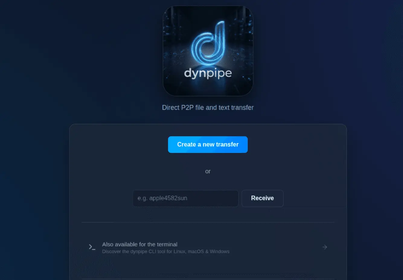 Screenshot 2 of dynpipe