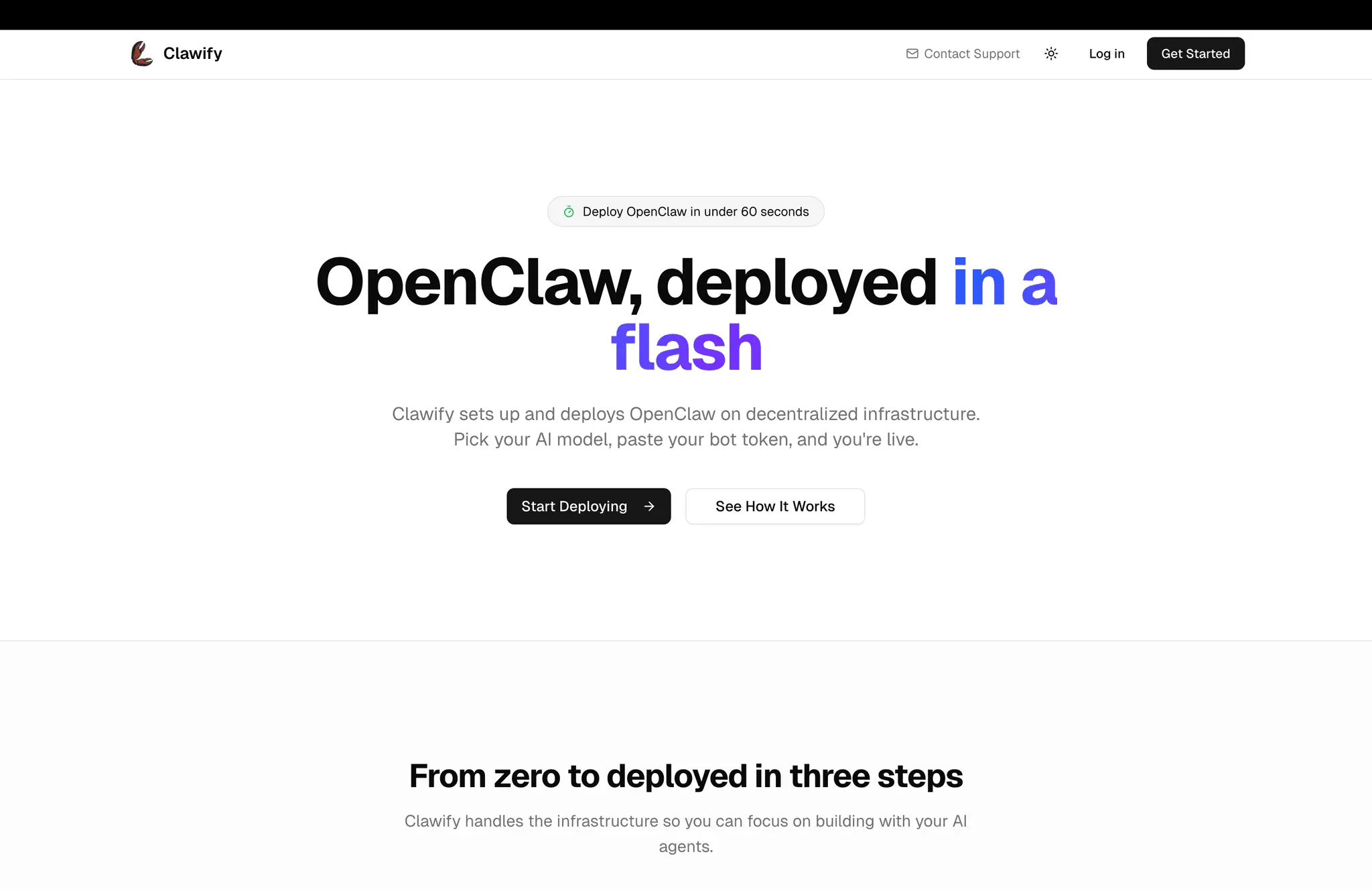 Screenshot 2 of Clawify