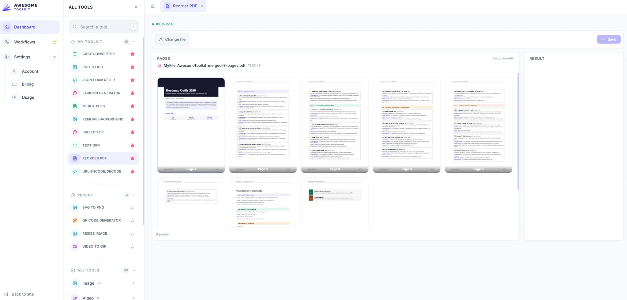 Screenshot 4 of Awesome Toolkit