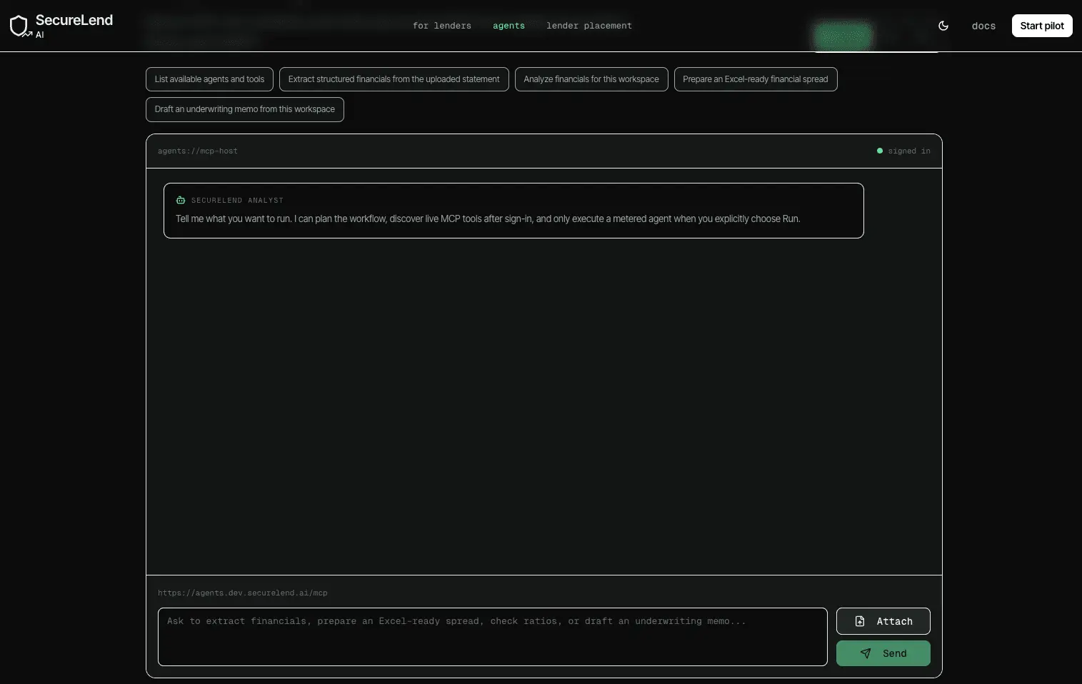 Screenshot 4 of SecureLend Agents