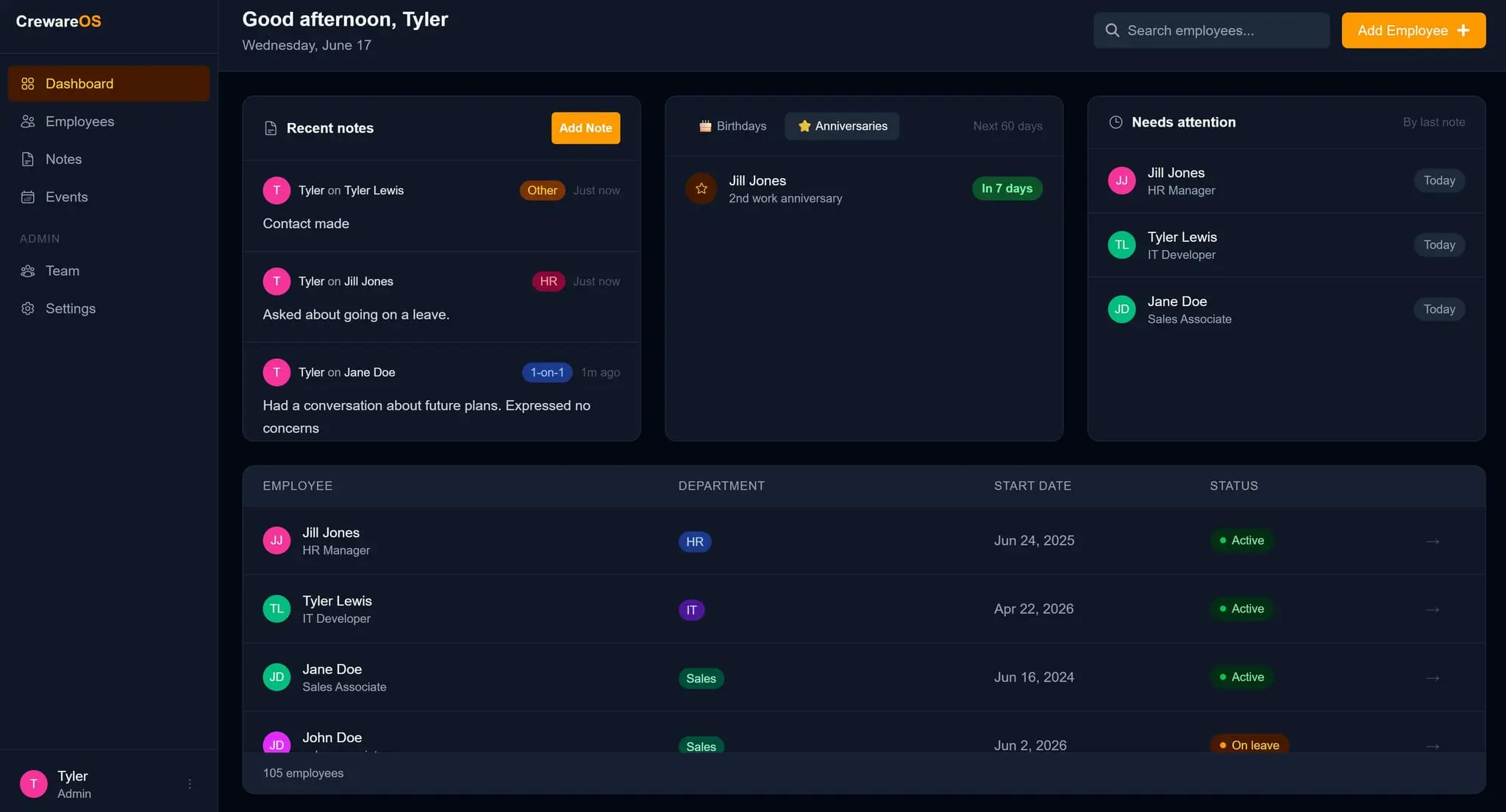 Screenshot 2 of CrewareOS