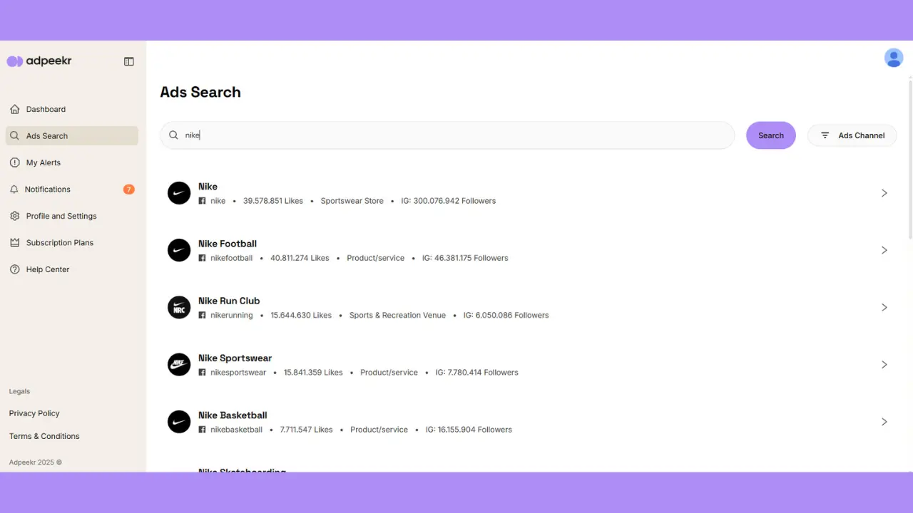 Screenshot 3 of AdPeekr