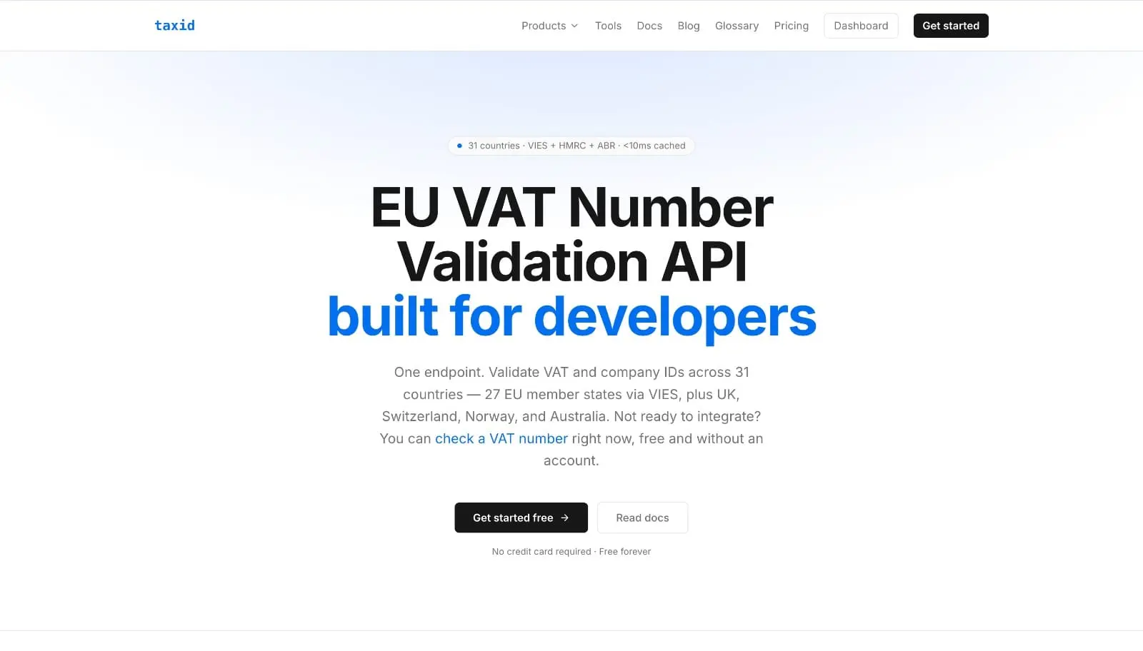 Screenshot 1 of TaxID