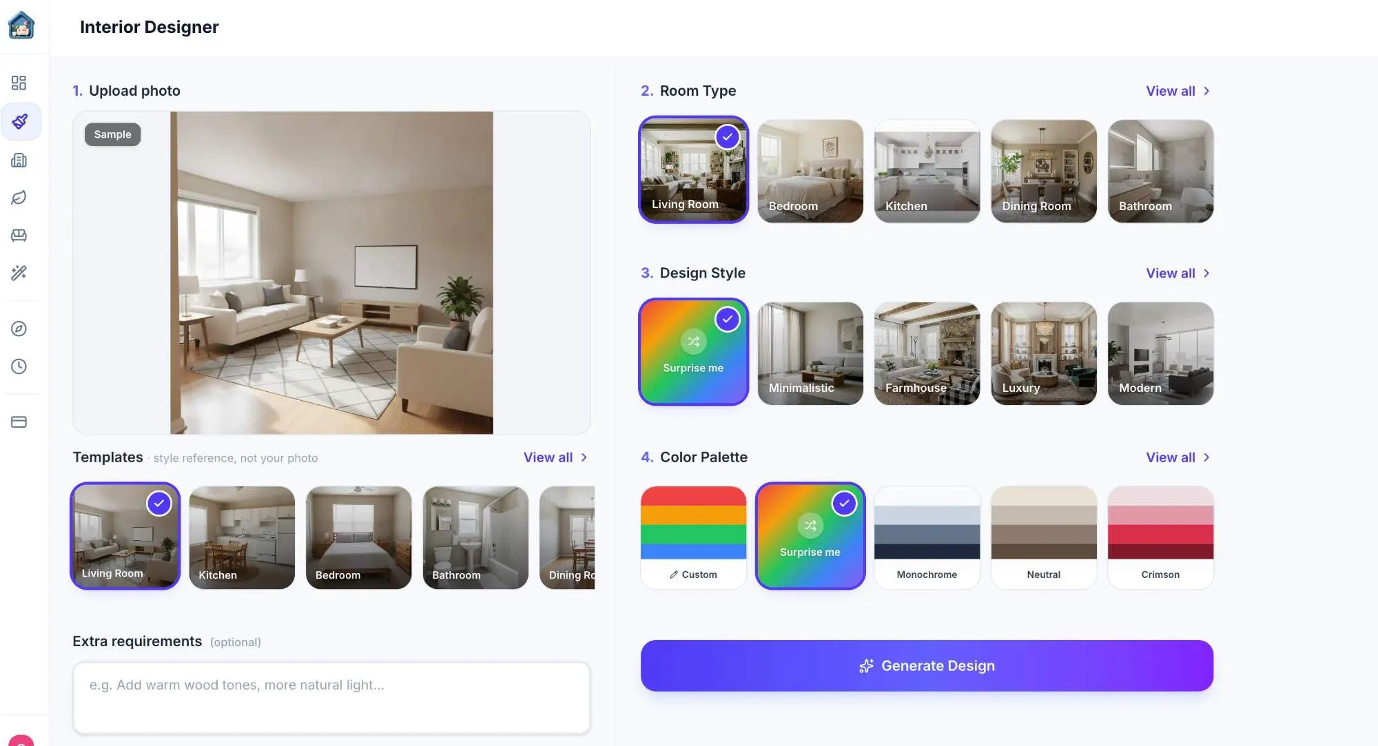 Screenshot 1 of My Room Design
