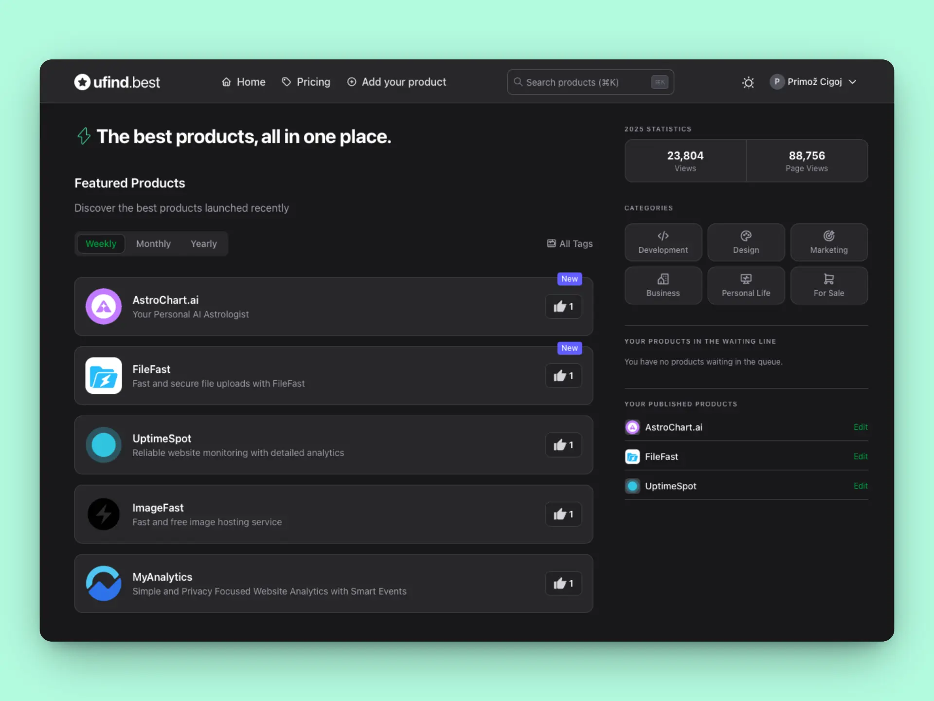 Screenshot 1 of ufind.best