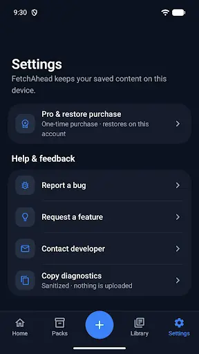 Screenshot 4 of FetchAhead