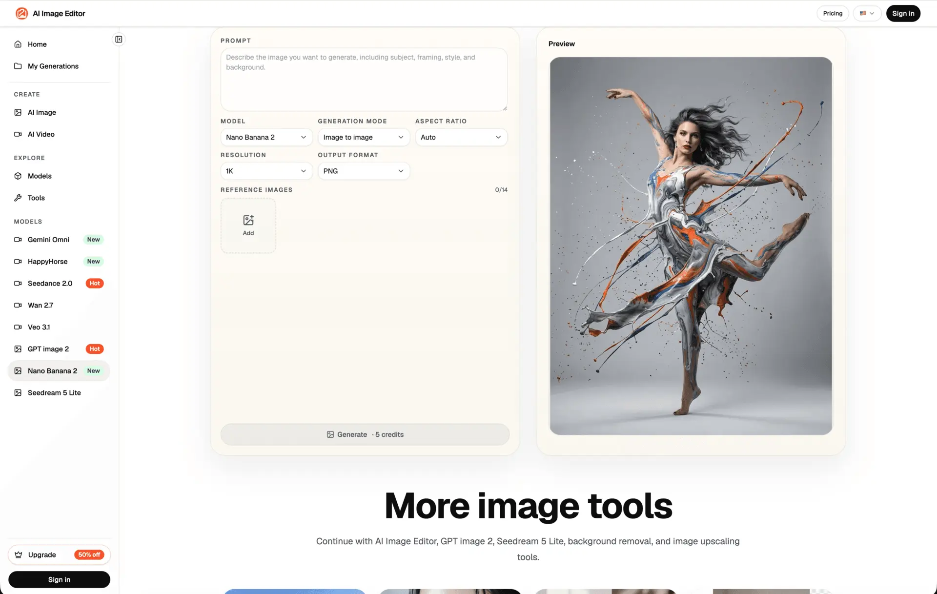 Screenshot 3 of AI Image Editor