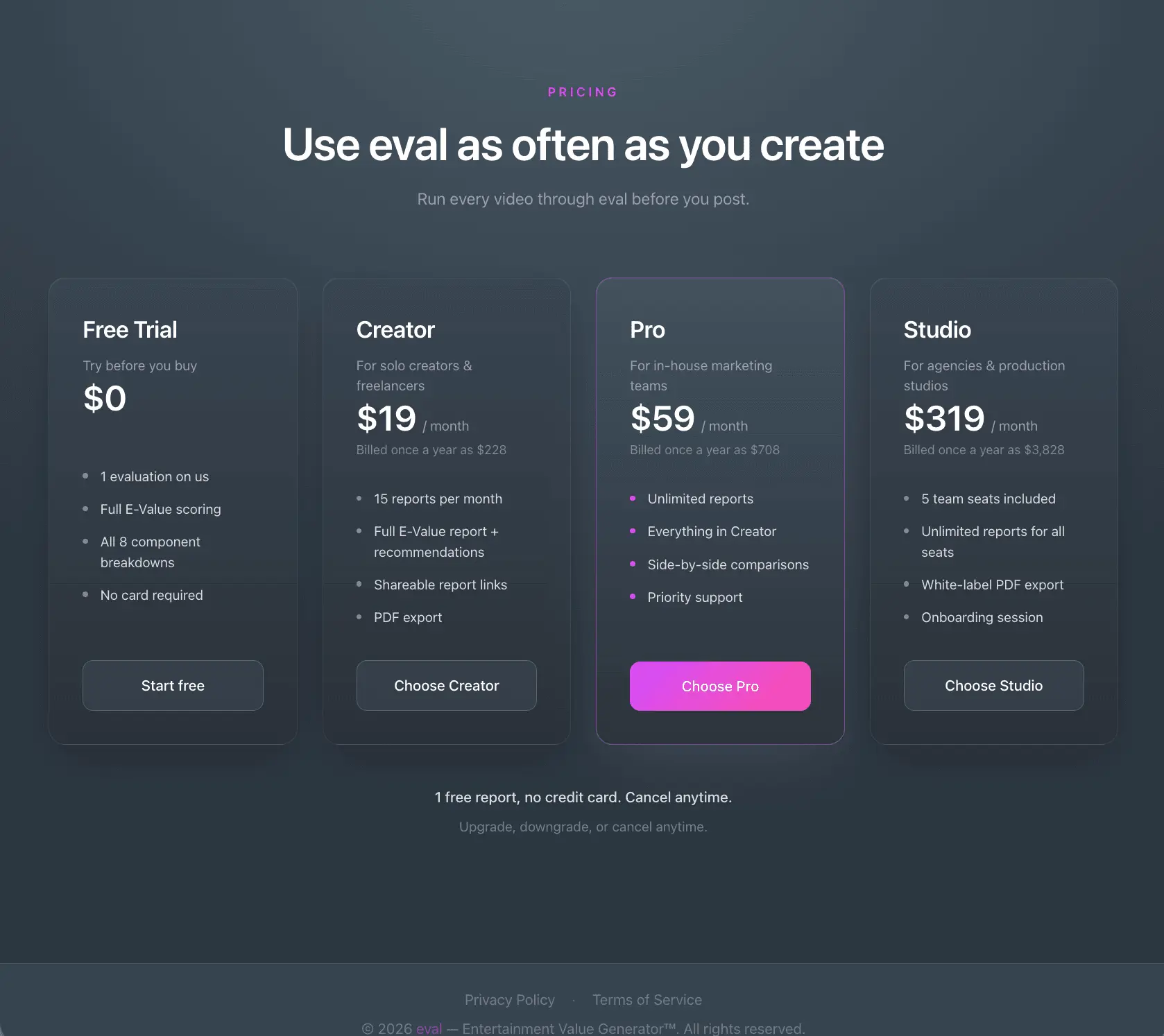 Screenshot 8 of Entertainment Value Generator