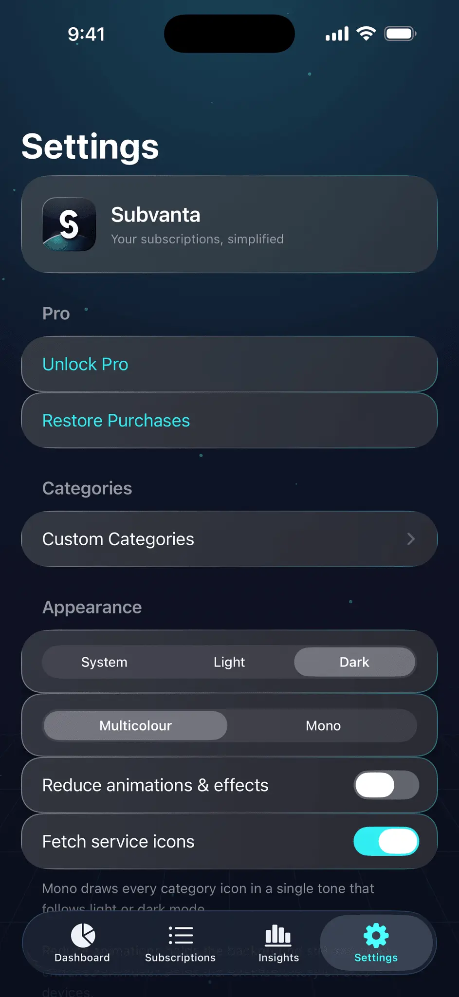 Screenshot 2 of Subvanta