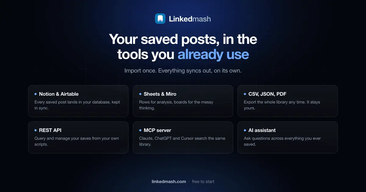 Screenshot 2 of LinkedMash