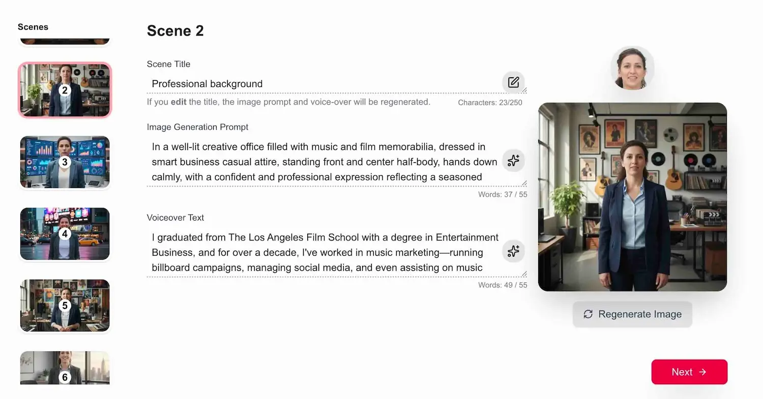 Screenshot 4 of PortfolioVideo