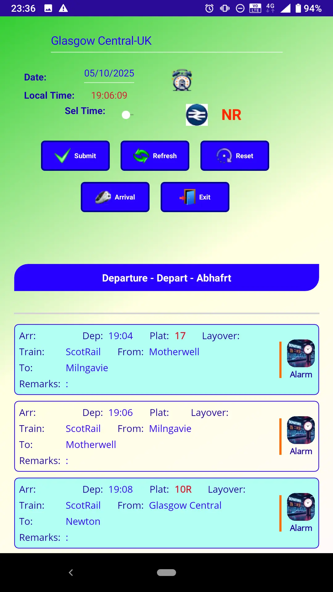 Screenshot 7 of EuroRail Tracker