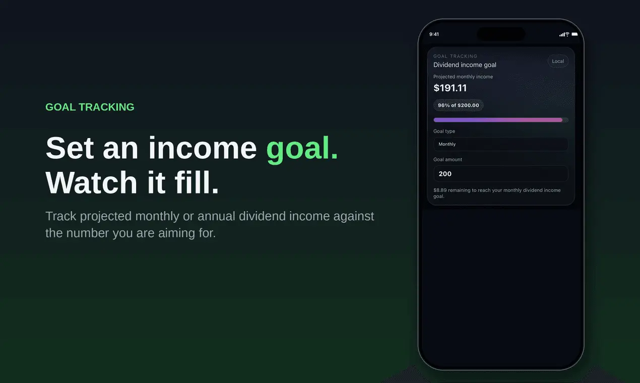Screenshot 4 of Elite Dividend Tracker