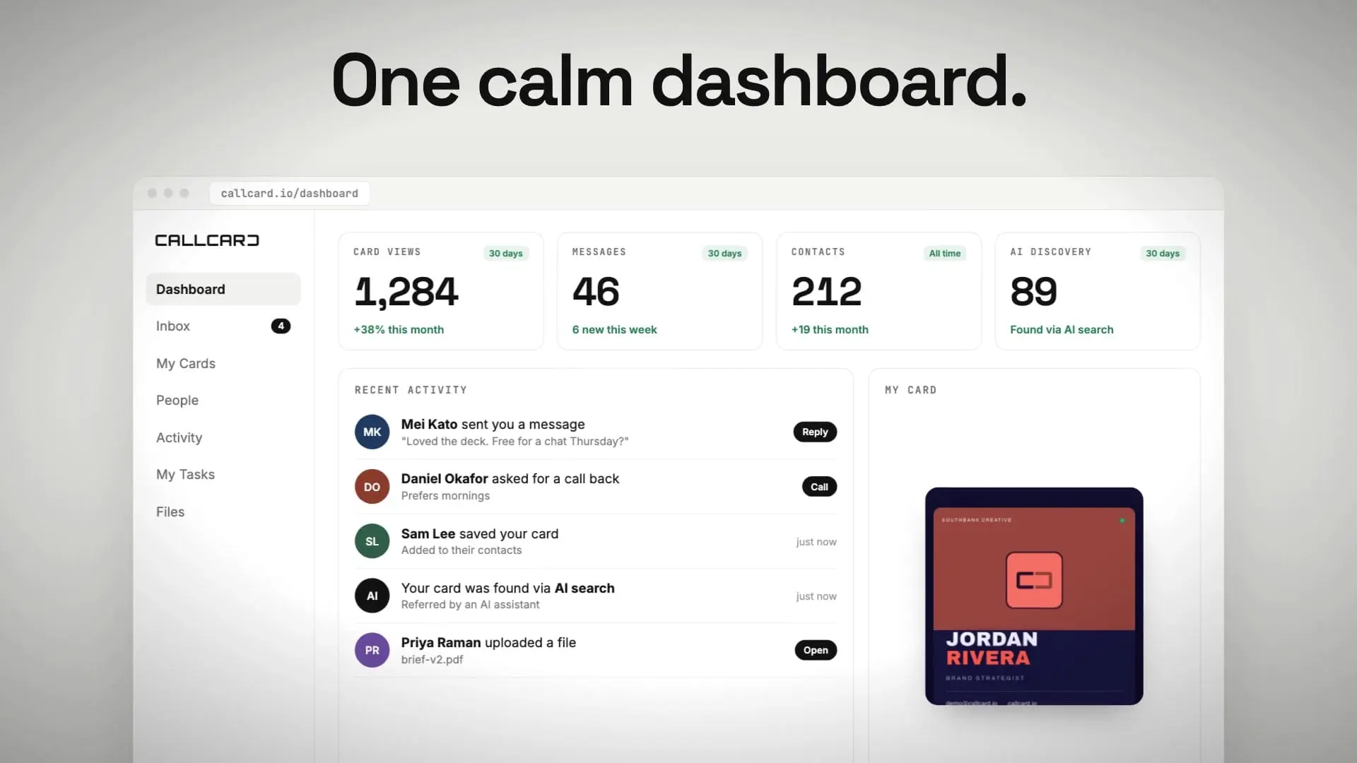 Screenshot 5 of CallCard