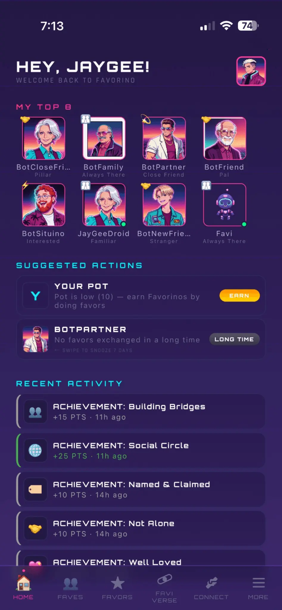 Screenshot 4 of Favorino