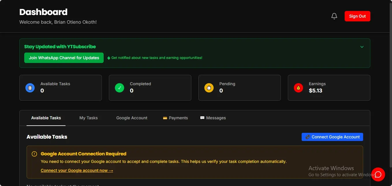 Screenshot 7 of YTSubscribe