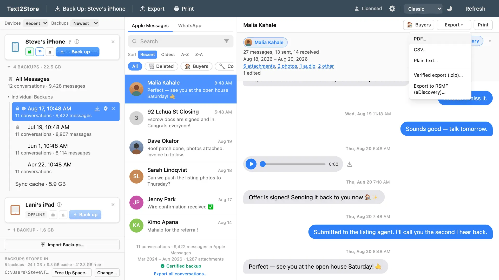 Screenshot 2 of Text2Store