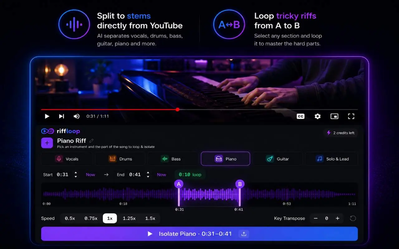 Screenshot 1 of Riffloop