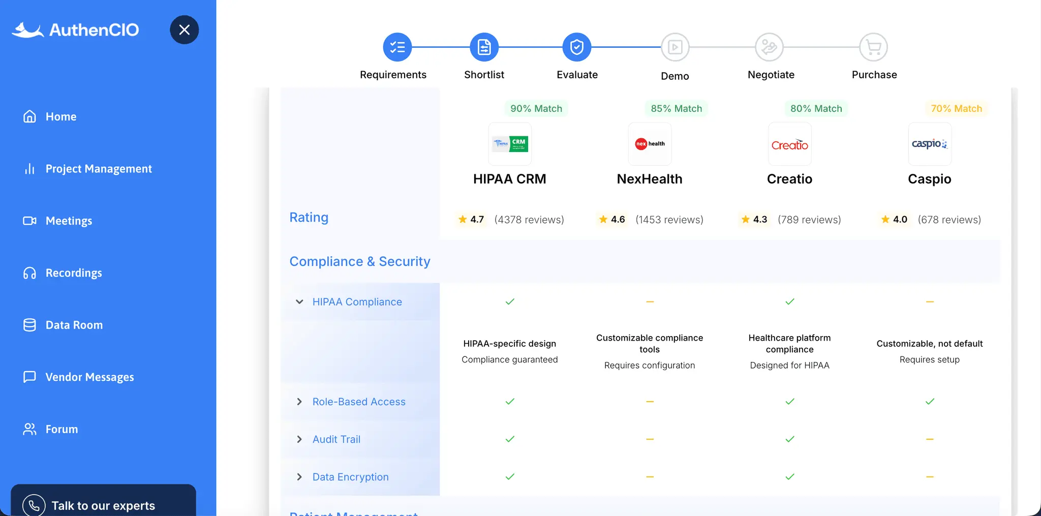 Screenshot 1 of AuthenCIO