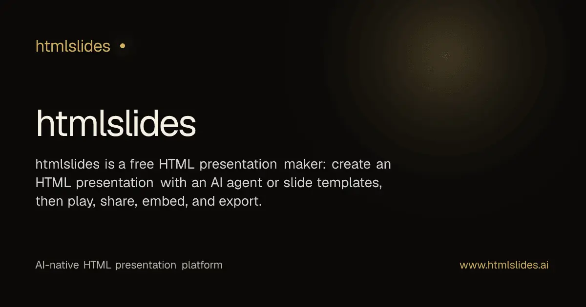 Screenshot 1 of HtmlSlides