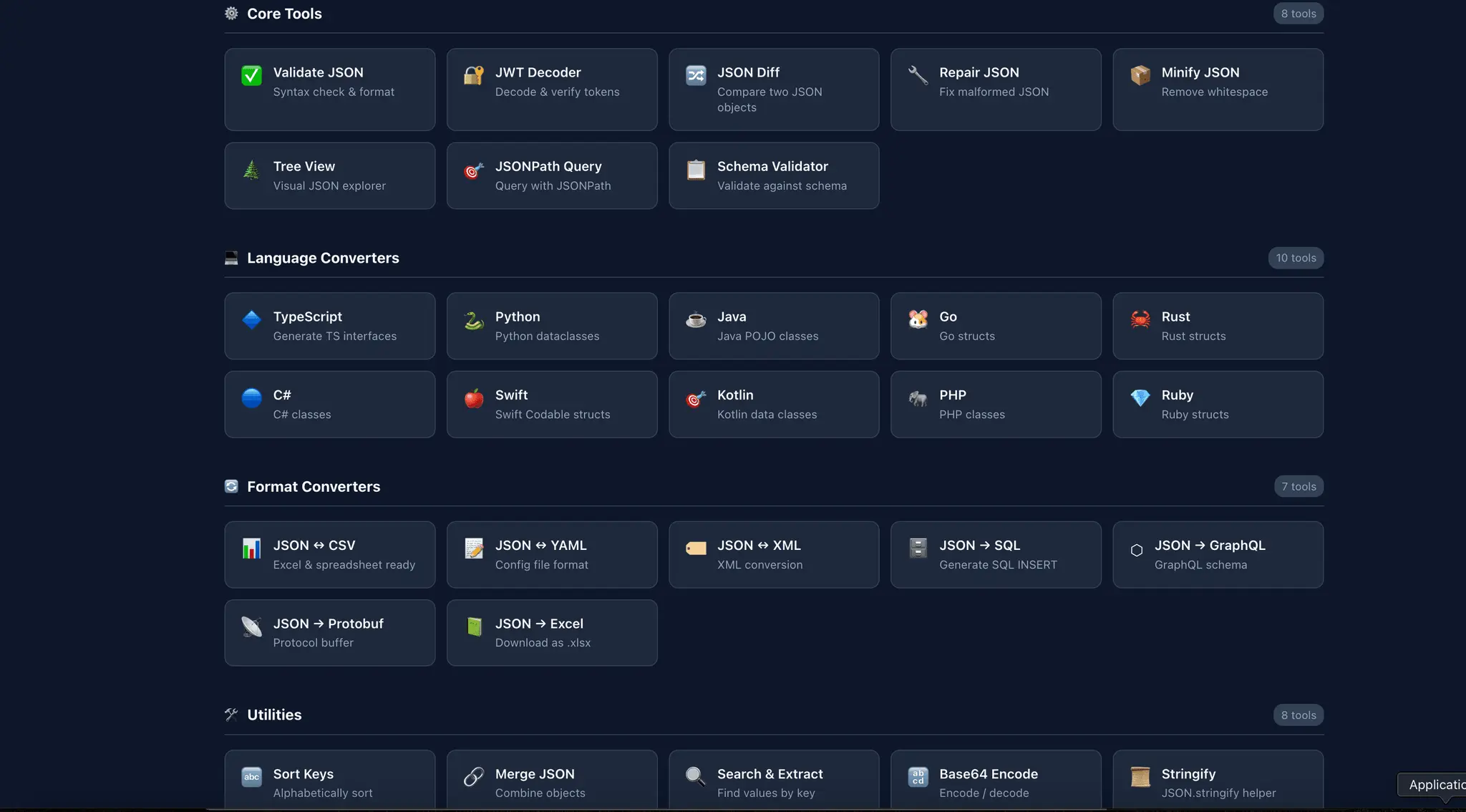 Screenshot 2 of Json Web Tools