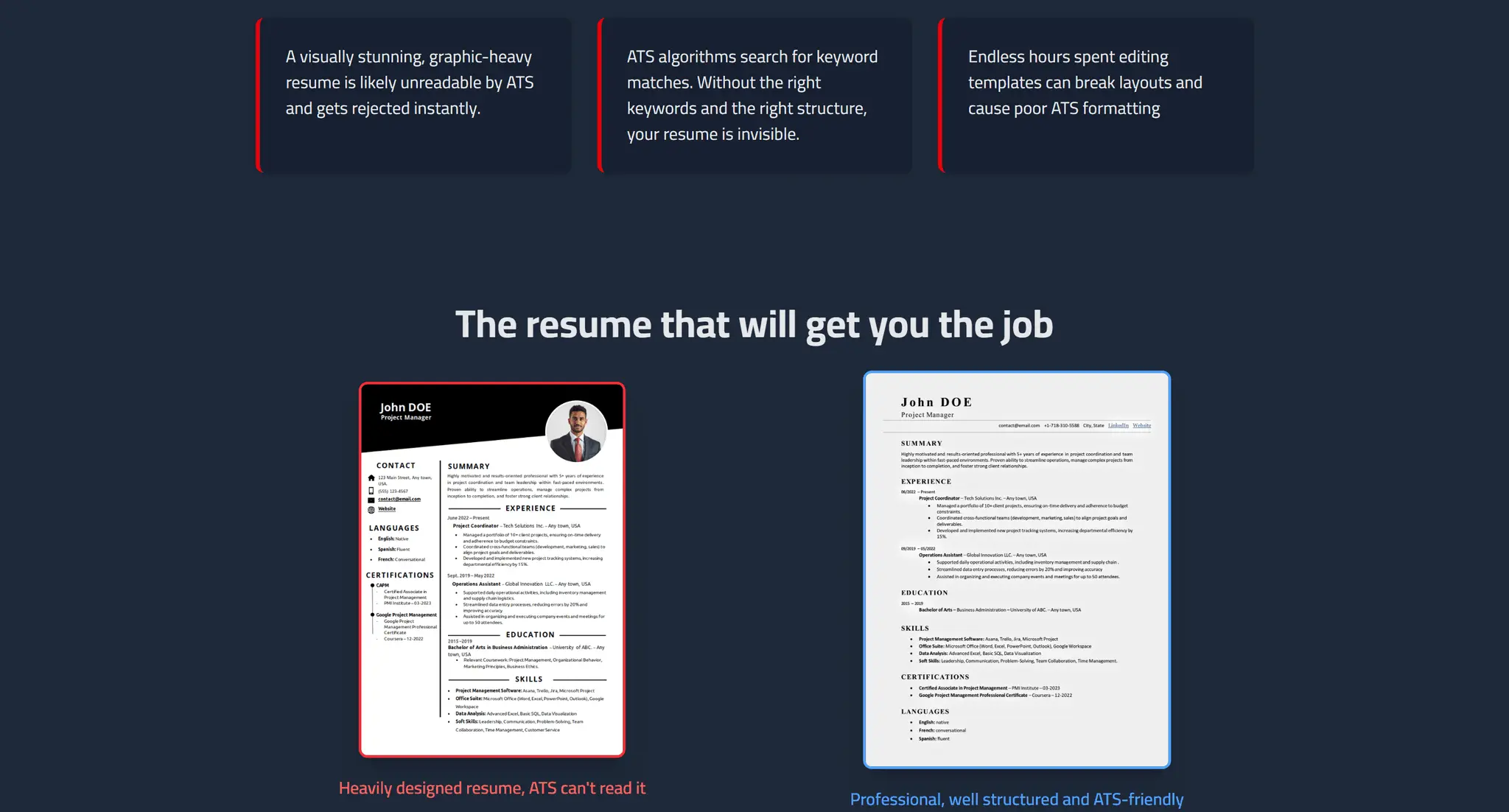 Screenshot 4 of ATS Resume