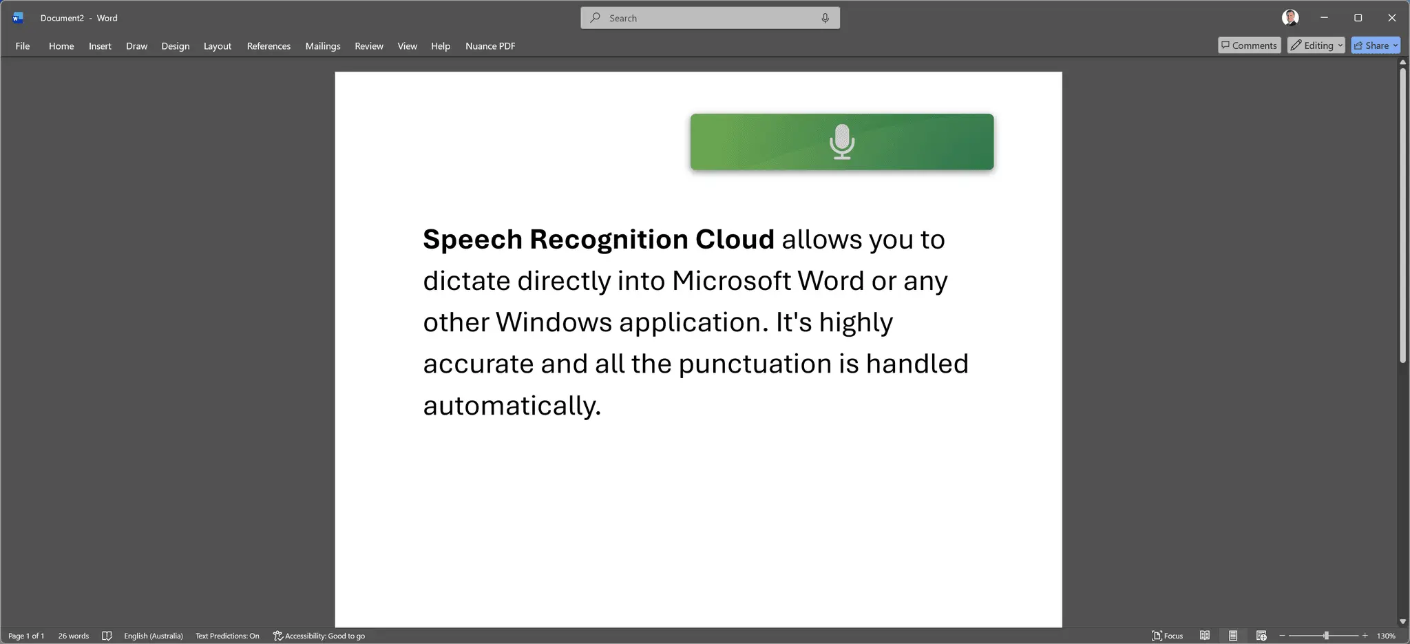 Screenshot 2 of Speech Recognition Cloud