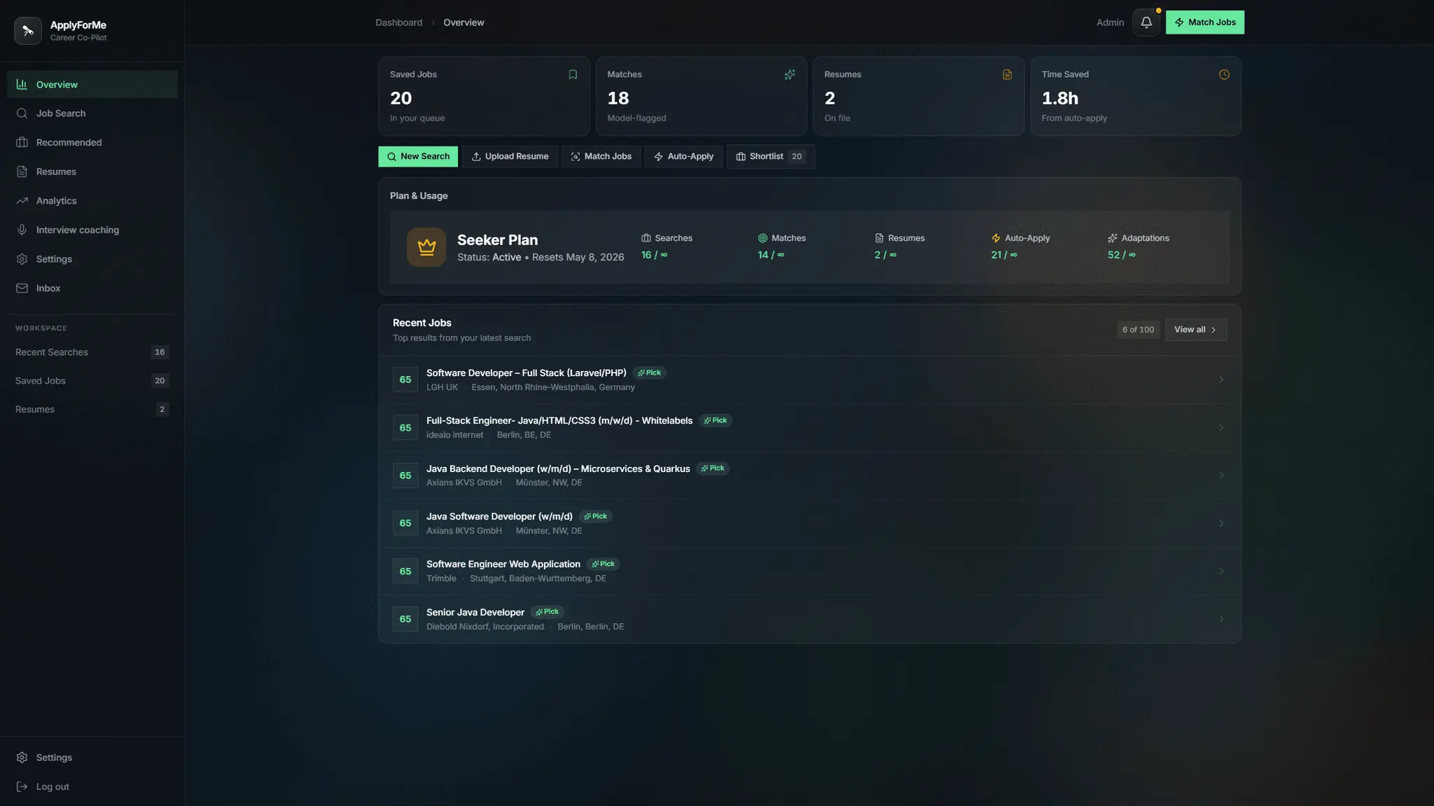 Screenshot 2 of ApplyForMe