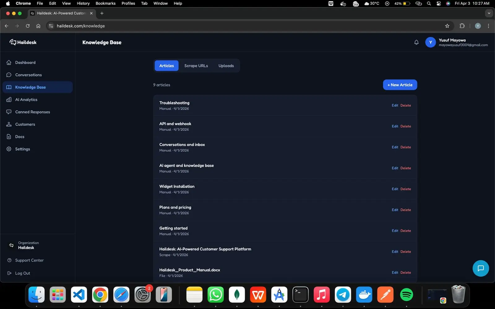 Screenshot 3 of Haildesk