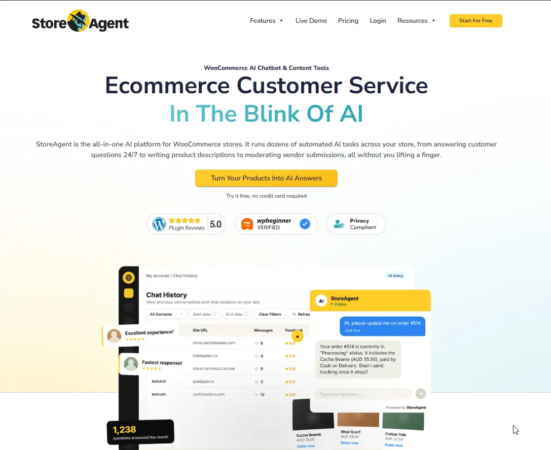 Screenshot 5 of StoreAgent AI