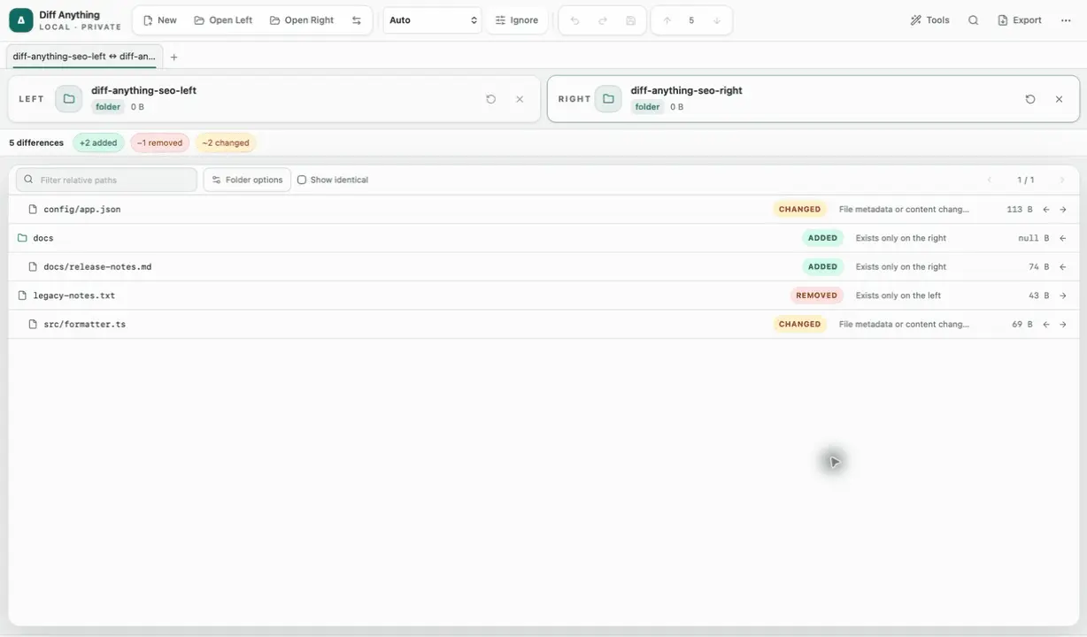 Screenshot 3 of Diff Anything