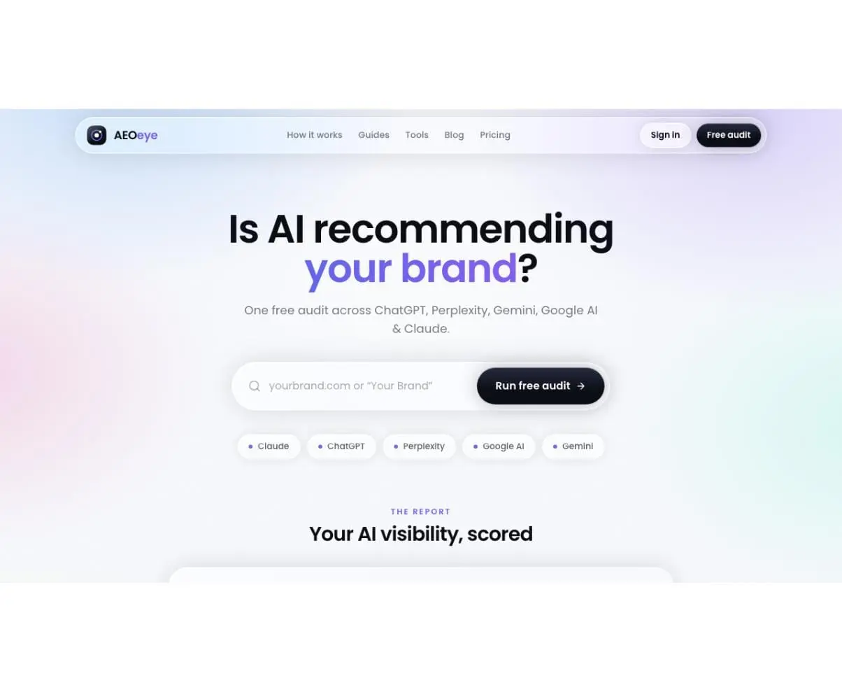Screenshot 1 of AEOeye