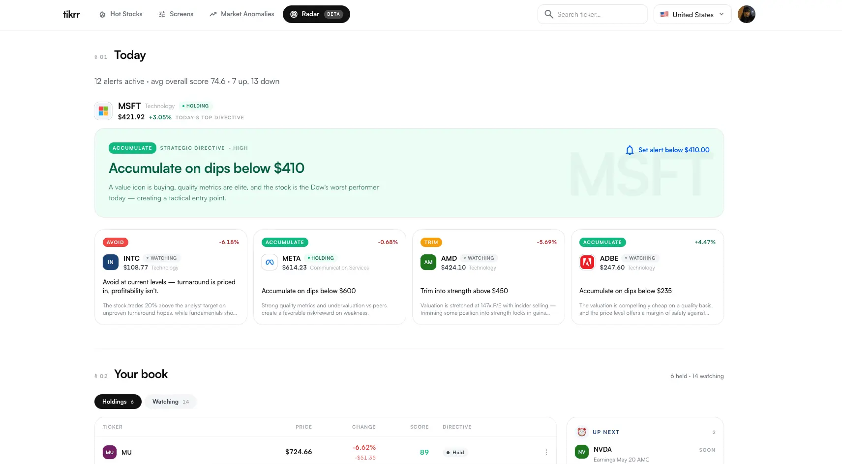 Screenshot 8 of Tikrr - Stock Market in 5 mins